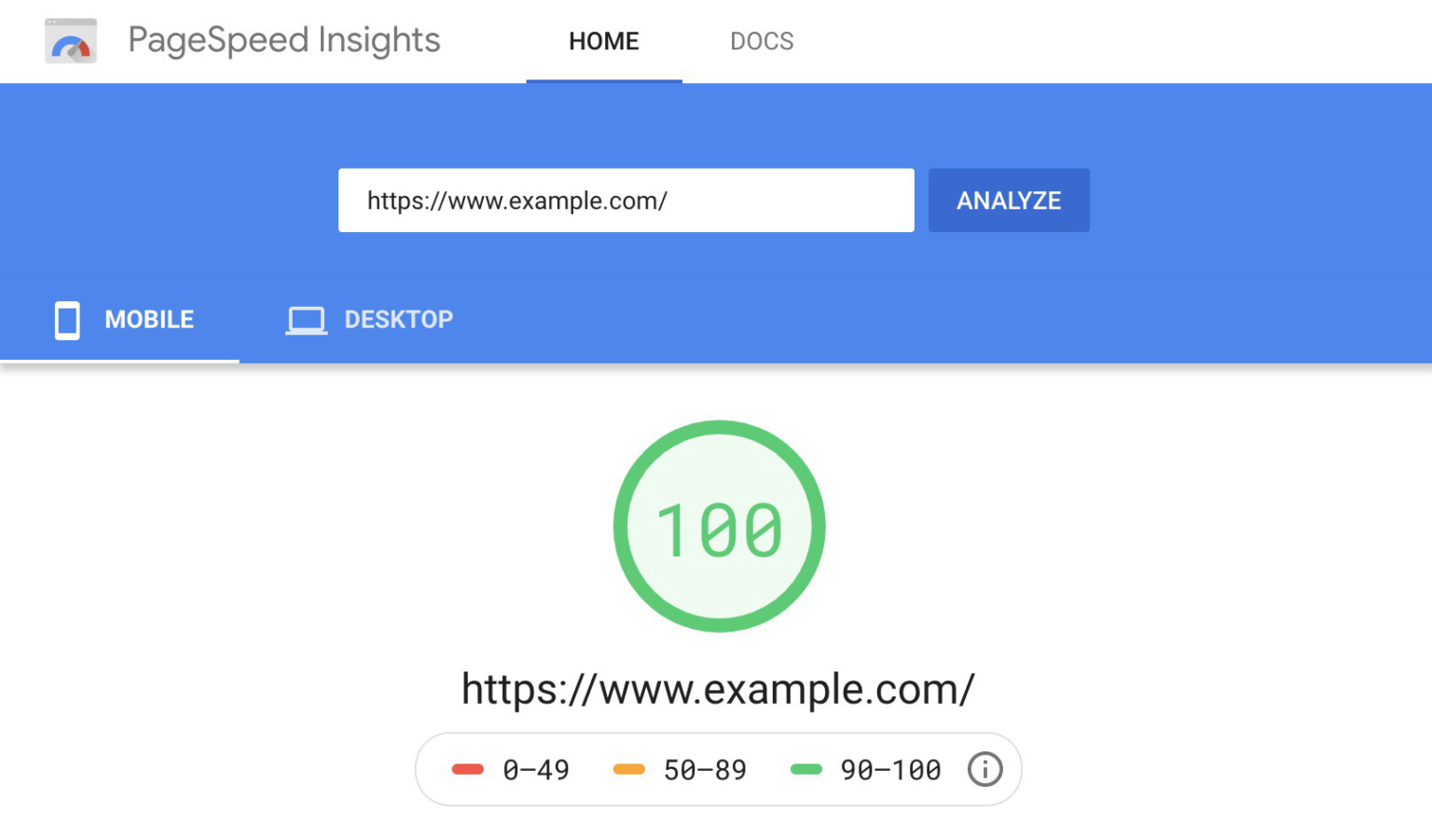 tối ưu Google PageSpeed Insights