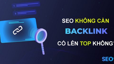 Đào tạo SEO không backlink – Phương pháp SEO đột phá 2023